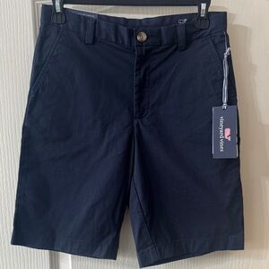 Vineyard Vines Men's Dark Blue Flat Front Shorts